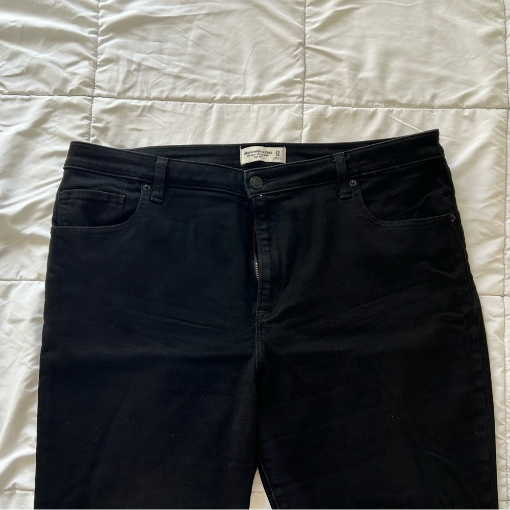 A&F Super Skinny Ankle High Rise Jeans 34/18r